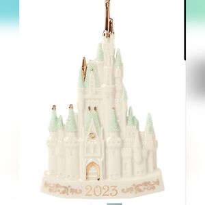 Lenox 2023 Cinderella Castle Disney Ornament